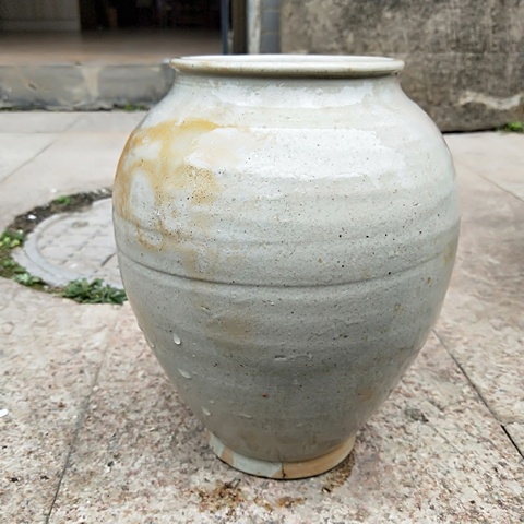 古玩陶瓷青釉罐拍賣，當前價格7600元