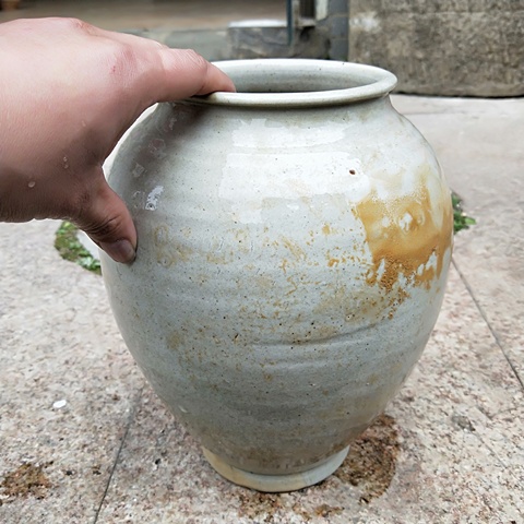 古玩陶瓷青釉罐拍賣，當前價格7600元