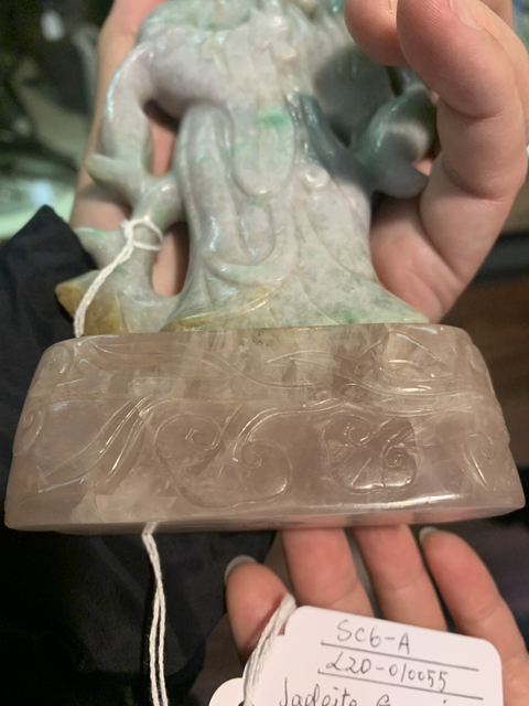 古玩玉器仕女拍賣，當前價格13500元