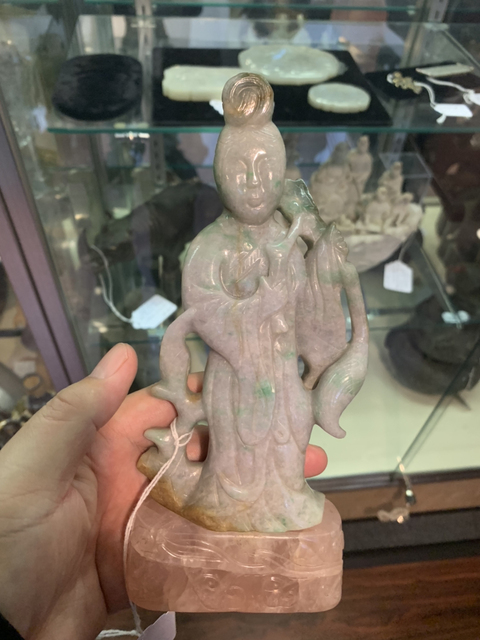 古玩玉器仕女拍賣，當前價格13500元