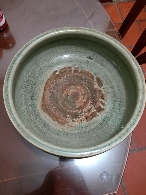 古玩陶瓷龍泉三足鼎爐拍賣，當前價格13800元