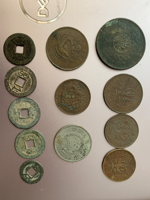 古玩錢幣銅元一組拍賣，當前價格6800元