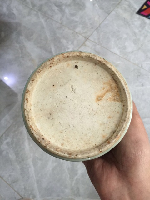 古玩陶瓷豆青釉暗刻爐拍賣，當前價格13200元