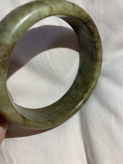 古玩玉器翡翠手鐲拍賣，當前價格13300元