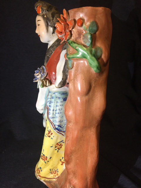 古玩陶瓷仕女塑像拍賣，當前價格9200元