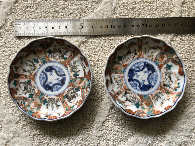 古玩陶瓷青花加彩盤拍賣，當前價格3200元