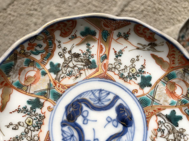 古玩陶瓷青花加彩盤拍賣，當前價格3200元