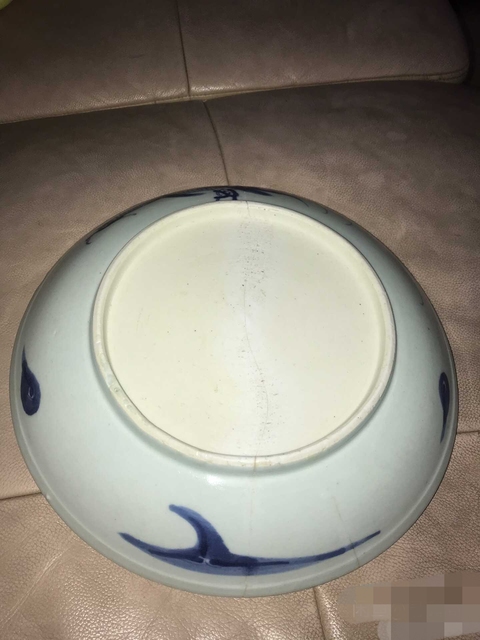 古玩陶瓷龍紋盤拍賣，當前價格4600元