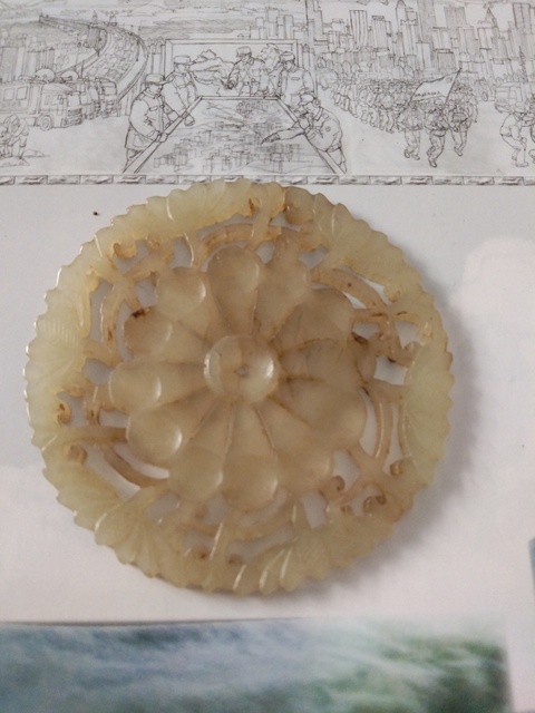 古玩玉器玉花片拍賣(mài)，當(dāng)前價(jià)格2600元