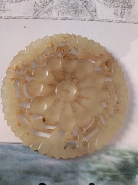 古玩玉器玉花片拍賣(mài)，當(dāng)前價(jià)格2600元