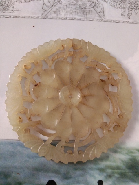 古玩玉器玉花片拍賣(mài)，當(dāng)前價(jià)格2600元