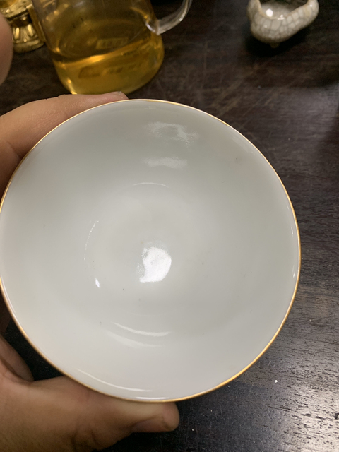 古玩陶瓷清同治粉彩八寶紋碗拍賣，當前價格8500元