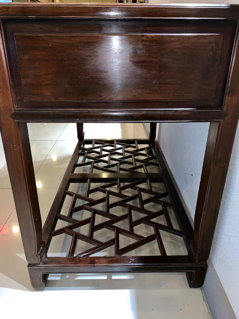 古玩雜項民國時期帶泥托書桌拍賣，當(dāng)前價格12500元