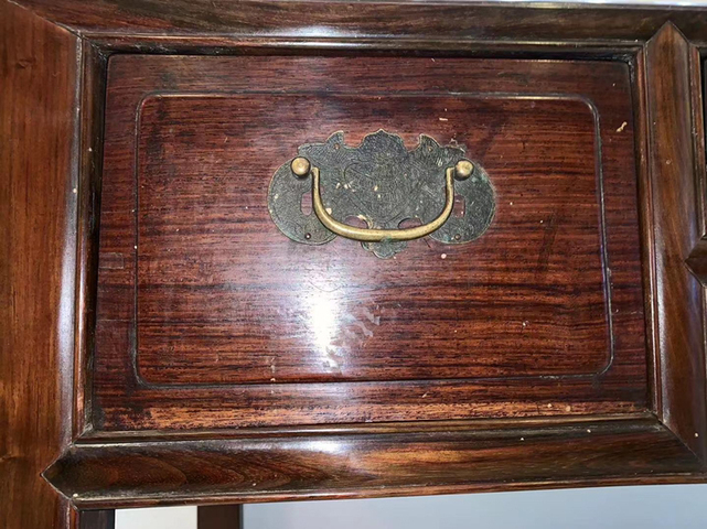 古玩雜項民國時期帶泥托書桌拍賣，當(dāng)前價格12500元