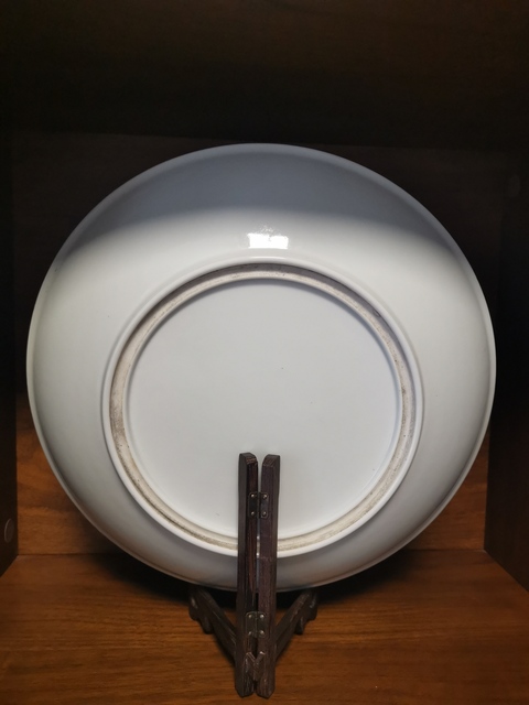 古玩陶瓷粉彩盤拍賣，當前價格8500元