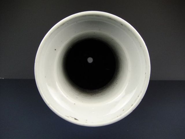 古玩陶瓷灑藍釉棒槌瓶拍賣，當前價格6400元