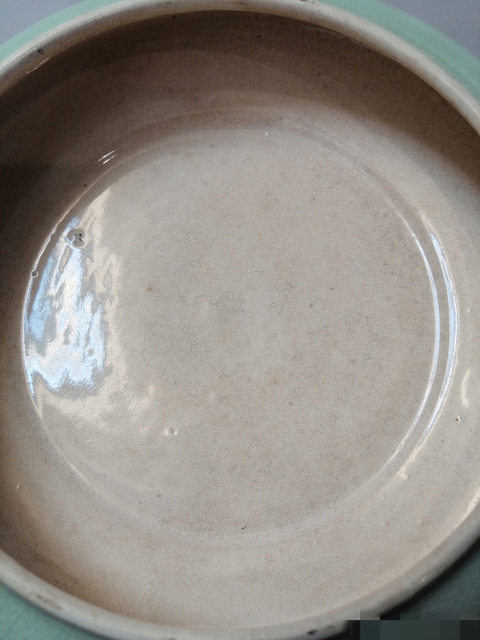 古玩陶瓷綠釉洗拍賣，當前價格4600元