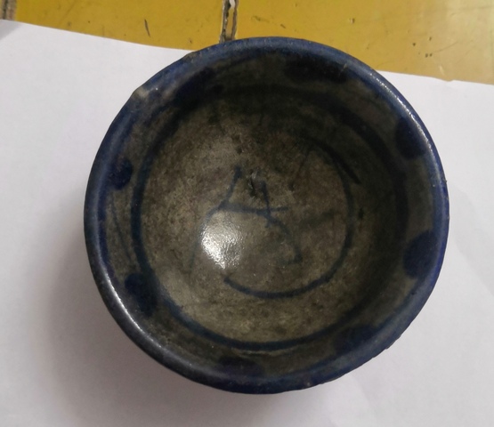 古玩陶瓷青花杯拍賣，當前價格2500元