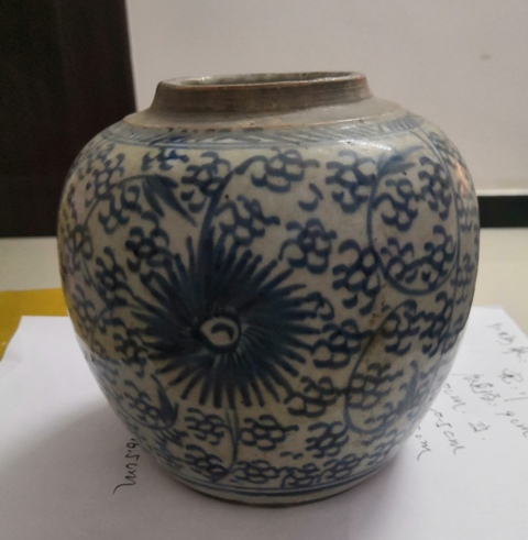 古玩陶瓷青花罐拍賣，當(dāng)前價格8900元