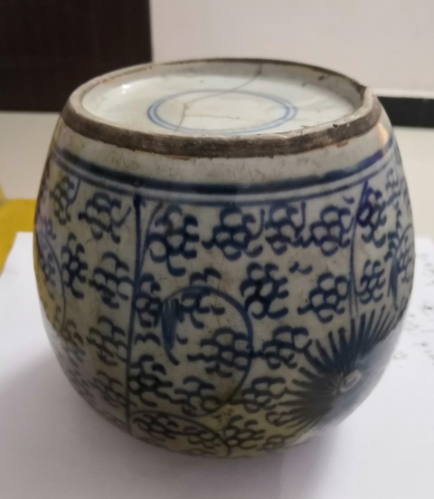 古玩陶瓷青花罐拍賣，當(dāng)前價格8900元