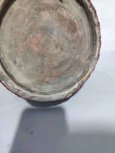 古玩陶瓷霽紅冬瓜罐拍賣，當前價格2600元