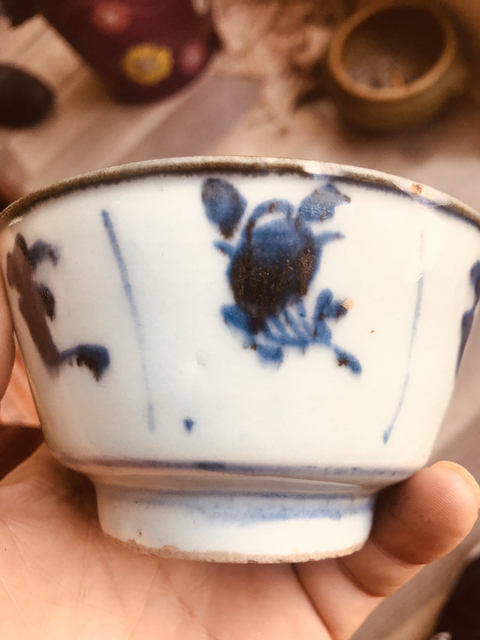 古玩陶瓷青花盤碗拍賣，當前價格7900元