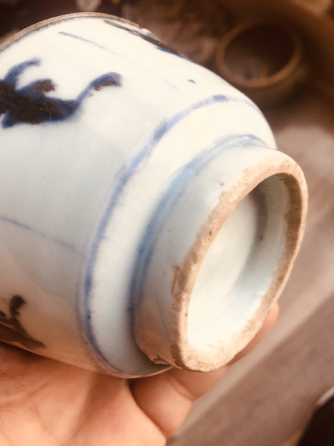 古玩陶瓷青花盤碗拍賣，當前價格7900元