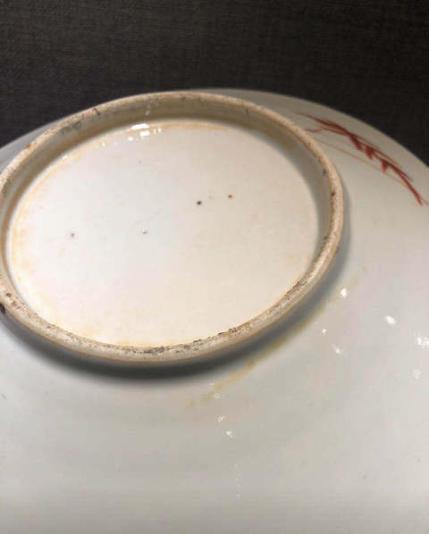 古玩陶瓷粉彩盤拍賣，當前價格6600元