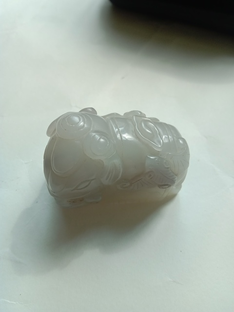 古玩玉器太平有象拍賣，當前價格3800元