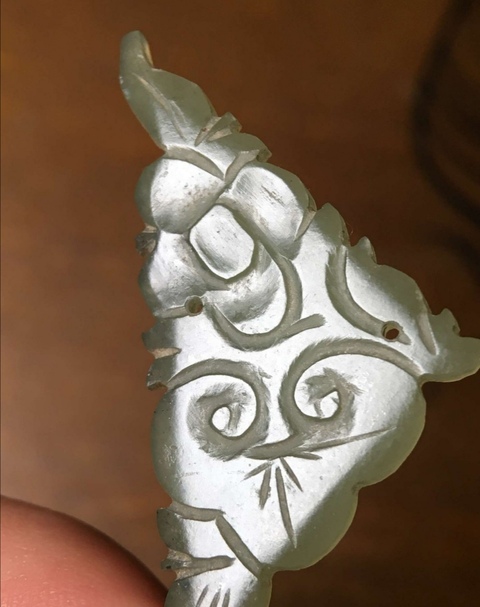 古玩玉器花片拍賣，當前價格12800元