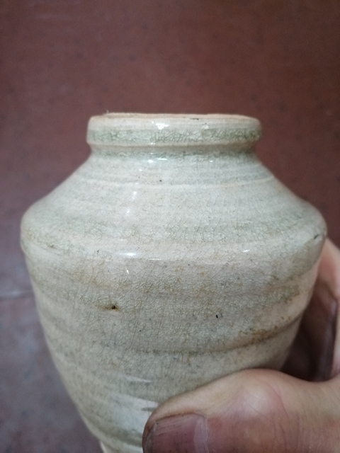 古玩陶瓷影青罐拍賣，當前價格9800元