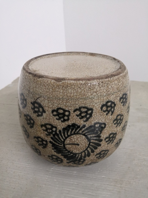 古玩陶瓷青花罐拍賣，當(dāng)前價(jià)格5800元