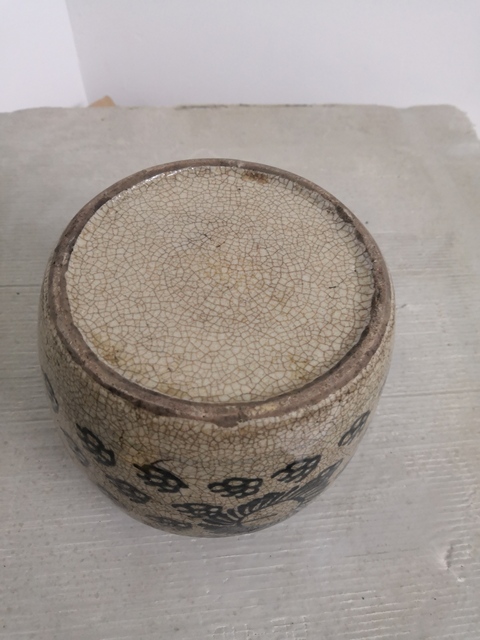 古玩陶瓷青花罐拍賣，當(dāng)前價(jià)格5800元