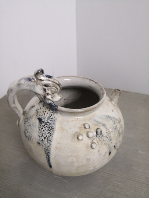 古玩陶瓷龍首提注拍賣，當前價格8800元