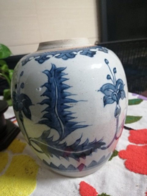 古玩陶瓷青花罐拍賣，當前價格10800元