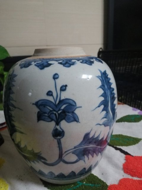 古玩陶瓷青花罐拍賣，當前價格10800元