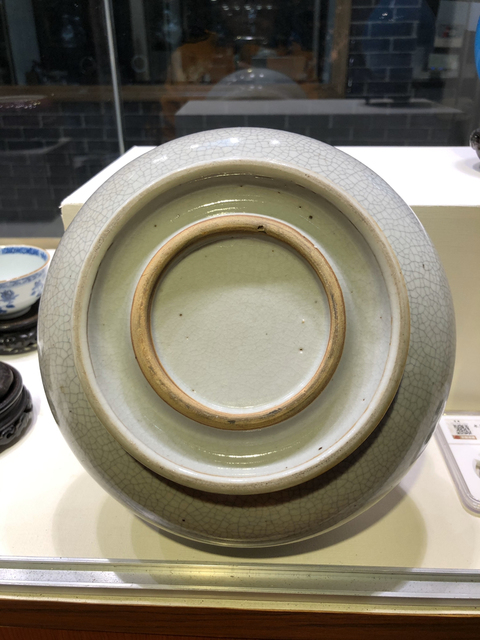 古玩陶瓷清乾隆 ?哥釉筆洗拍賣，當前價格14800元