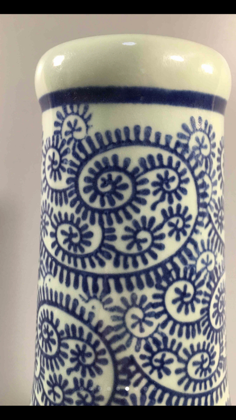 古玩陶瓷青花瓶拍賣，當前價格8600元