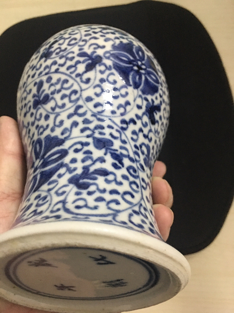 古玩陶瓷青花瓶拍賣，當前價格2500元