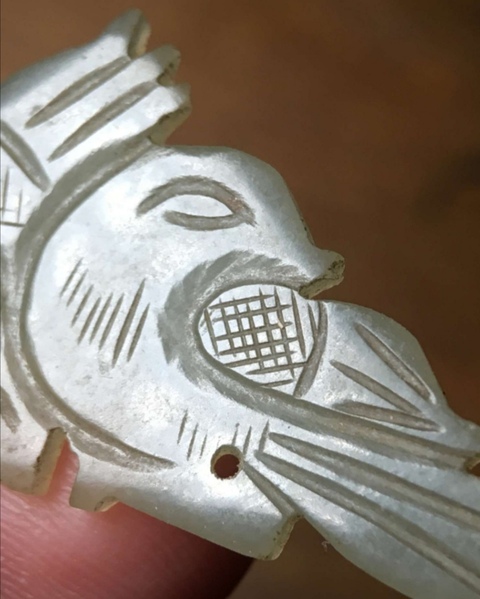 古玩玉器玉鳥拍賣，當前價格7500元