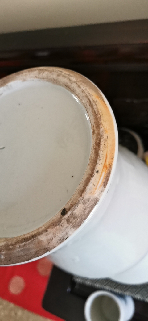 古玩陶瓷花鳥紋花觚拍賣，當(dāng)前價格11500元