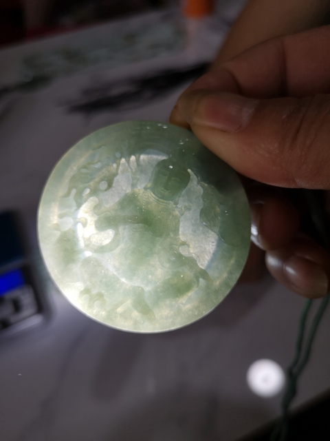古玩玉器觀音拍賣，當前價格680元