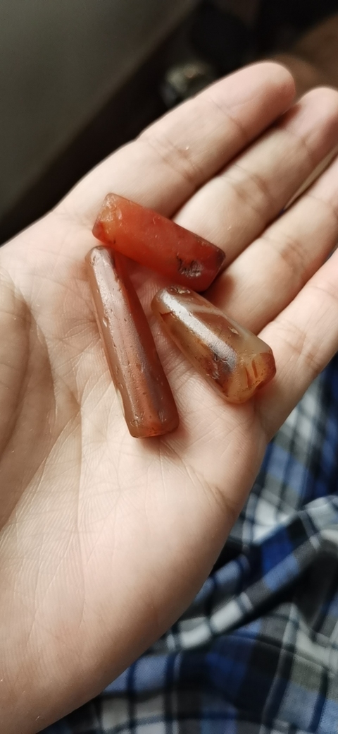 古玩玉器西亞瑪瑙珠拍賣，當前價格5800元