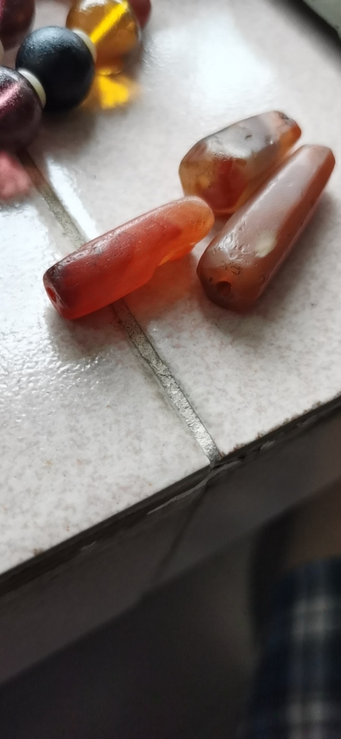 古玩玉器西亞瑪瑙珠拍賣，當前價格5800元