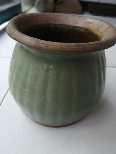 古玩陶瓷綠釉罐拍賣，當前價格7800元