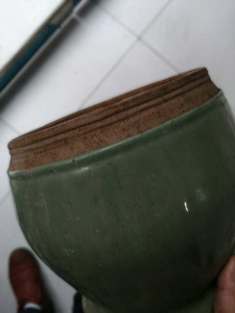 古玩陶瓷綠釉罐拍賣，當前價格7800元