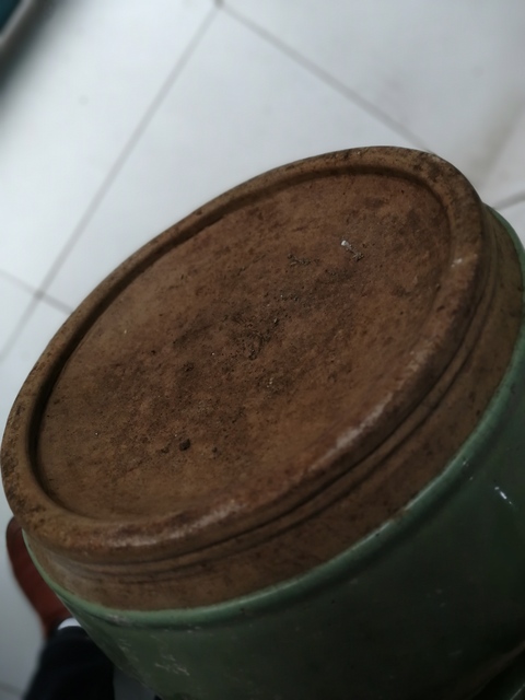 古玩陶瓷綠釉罐拍賣，當前價格7800元