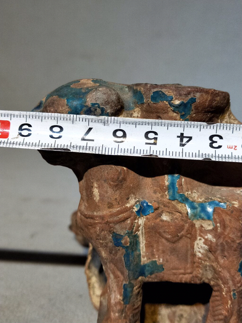 古玩陶瓷法華燭臺拍賣，當前價格8950元