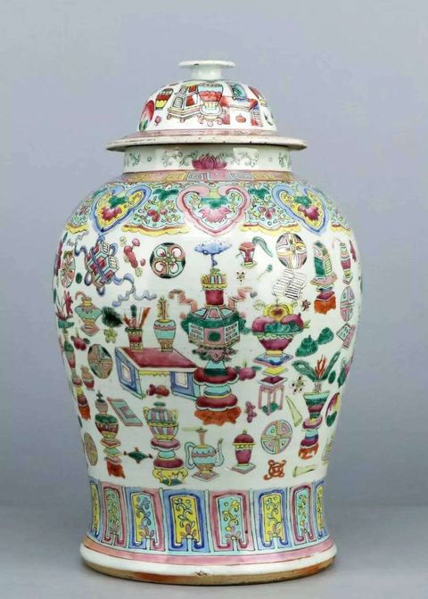 古玩陶瓷將軍罐拍賣，當(dāng)前價格13300元