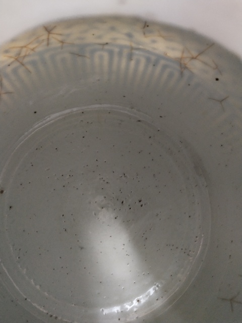 古玩陶瓷清中期風格青花花卉紋罐拍賣，當前價格7000元